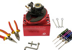 Robitronic RC Car Works Stand red