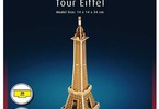 Revell 3D Puzzle - Eiffelova věž (34cm)
