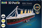 Revell 3D Puzzle - RMS Titanic s LED osvětlením