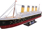 Revell 3D Puzzle - RMS Titanic s LED osvětlením