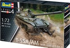 Revell T-55A/AM s KMT-6/EMT-5 (1:72)
