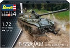 Revell T-55A/AM s KMT-6/EMT-5 (1:72)