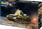 Revell Flakpanzer IV Möbelwagen 3.7cm Flak 43 (1:72)