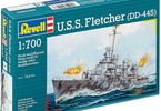 Revell U.S.S. Fletcher (DD-445) (1:700)