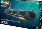 Revell German Midget Submarine Type Molch (1:72)