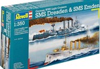 Revell German SMS Dresden & SMS Emden (1:350)