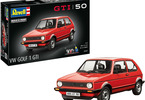 Revell Volswagen Golf 1 GTi (50th Anniversary) (1:24) (Giftset)