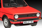Revell Volswagen Golf 1 GTi (50th Anniversary) (1:24) (Giftset)