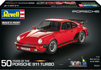 Revell Porsche 911 Turbo (50th Anniversary) (1:24) (Giftset)