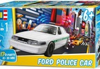Revell Build and Play - Ford policejní auto 1:25