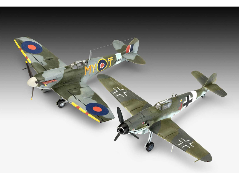 Maquette Avion BF109G-10 & Spitfire Revell : King Jouet, Maquettes