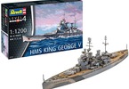 Revell HMS King George V (1:1200) set