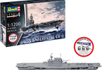 Revell USS Enterprise CV-6 (1:1200) (Starter Kit)