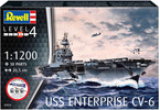 Revell USS Enterprise CV-6 (1:1200) (Starter Kit)