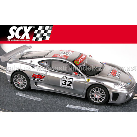 SCX Ferrari 360 GTC stříbrné (SCX64060) | Astra