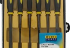 Modelcraft jehlové pilníky s gumovou rukojetí (sada 6ks)