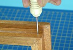 Modelcraft zatloukač hřebíků s dřevěnou rukojetí