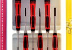 Modelcraft Slotted Blade Screwdrivers (6pcs Set)