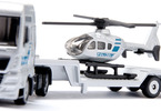 SIKU Super - policení tahač MAN s vrtulníkem 1:87