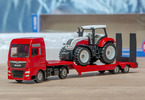 SIKU Super - tahač MAN s traktorem Steyr 1:87