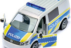 SIKU Super - Volkswagen T6 policejní dodávka s motorkou 1:50
