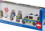 SIKU Super - Volkswagen T6 policejní dodávka s motorkou 1:50