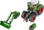 SIKU Farmer - traktor Fendt 728 Vario s odnímatelným předním nakladačem 1:32