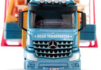 SIKU Super - nákladní auto převážející montovaný dům 1:50