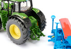 SIKU Farmer - traktor John Deere 6M 220 s odnímatelným předním nakladačem 1:32