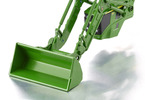 SIKU Farmer - traktor John Deere 6M 220 s odnímatelným předním nakladačem 1:32