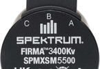 Spektrum Firma 3650-3400Kv 4-Pole Sensorless Brushless Motor: 5mm