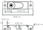 Robbe servo FS 31X HV 2.5kg.cm 0.039s/60° MG 15T