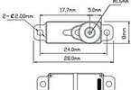 Robbe servo FS 135X HV 2.2kg.cm 0.048s/60° MG 15T