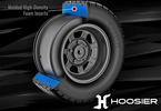 Traxxas kolo 2.2/3.0", disk dirt oval šedý, pneu Hoosier (2) (2WD zadní, 4WD)