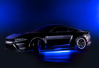 Traxxas LED light set, blue, complete (underbody) (fits 4-Tec 2.0 or Drift)