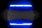 Traxxas LED light set, blue, complete (underbody) (fits 4-Tec 2.0 or Drift)