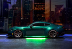 Traxxas LED light set, green, complete (underbody) (fits 4-Tec 2.0 or Drift)