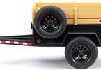 Traxxas Stake sides, utility trailer (complete set)/ spare tire mount (2)