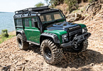 Traxxas Body, Land Rover Defender, green, complete