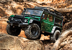 Traxxas Body, Land Rover Defender, green, complete
