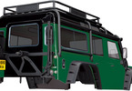 Traxxas Body, Land Rover Defender, green, complete