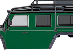 Traxxas Body, Land Rover Defender, green, complete