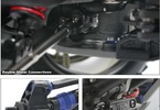 RC model auta Traxxas Nitro T-Maxx 3.3: Detail závěsu kol
