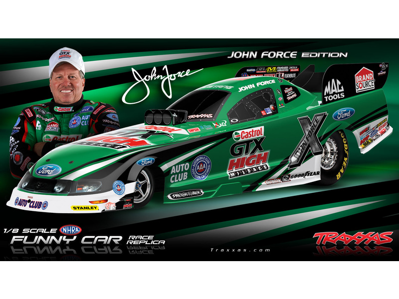 Traxxas Funny Car 1 8 Brushless TQi RTR TRA6907 Astra