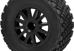 RC auto Traxxas Ford Fiesta ST 1:10: Maketové disky kol s pneumatikou