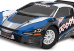 RC auto Traxxas Rally 1:10  VXL: Celkový pohled - modrá barva