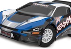 RC auto Traxxas Rally 1:10 VXL: Celkový pohled - modrá barva
