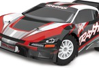 RC auto Traxxas Rally 1:10  VXL: Celkový pohled - červená barva