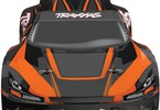 RC auto Traxxas Rally 1:10  VXL: Přední pohled - oranžová barva