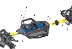 RC auto Traxxas Rally 1:10 VXL: Modulární konstrukce pro snadnou úrržku